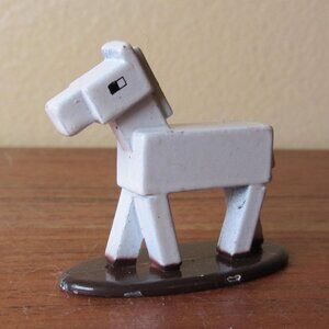 5 for $25 - jada metal minecraft white horse nano metalfigs (W6229)